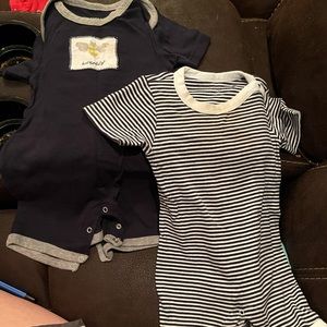 Burt’s Bees shorts romper